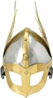 Viking Knight Armor Norman Wing Eye Mask Medieval handforged wing design Helmet