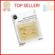 Dritz 1466 Safety Pins, Brass, Size 3 (20-Count)