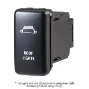 NARVA Style 12V Blue LED Illuminated Roof Light Push Switch Fits Toyota 63320BL