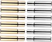 Beavorty 12 Pack Essential Oil Bottles Roller Cap Refillable Perfume Containers Subpackage Glass Roll-on Bottles