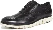 Cole Haan Men's Zerogrand Wing Oxford Black/Clsd C20720 - US 11 M EU 44