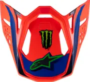 Alpinestars Supertech S-M10 Deegan Monster, peak , color: Neon-Orange/Purple/Neon-Pink , size: One Size