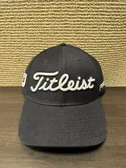 Titleist Tour Classic Snapback Adjustable Hat Heather Navy / White