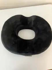 Seat Cushion Tailbone Donut Pillow - Memory Foam, Washable Cover