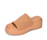 KK PAIR OF KINGS Platform Sandals Women Wedges Slides Chunky Heels Wedge