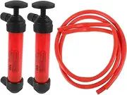 HEALEEP 2pcs Manual Oil Suction Pump Extractor Convenient Oil Transfer Tool Any Setting Durable Design for Reliable Performance