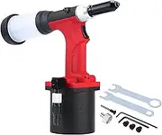 Heavy Duty Air/Hydraulic Rivet Gun Self Suction Professional Riveting Tool 1/4 air Power Tool S30
