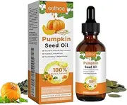 Rstigiker 60ml Organic Pumpkin Seed Oil, Pumpkin Seed Oil for Nourishing the Scalp and Promoting Hair Growth for Hair Skin, Inhibits Skin Aging and Prevents Pigmentation for All Hair Types
