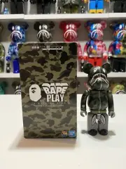 1st Camo Shark 200% Bearbrick Bape Medicom Toy 2018 Superalloy Chogokin