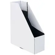 J.Burrows Collapsible Magazine File White