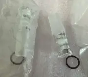 lot 2 of Chemglass SCHLENK Connecting Adapter 24/40 Joint with Frit, AF-0070-F