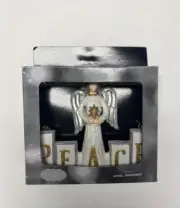 NIB St Nicholas Square Peace Angel Ornament Figurine Nativities and Angels