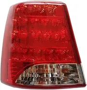 Rear Reverse Brake Stop Lamp Car Lights Rear Bumper Outer Taillight Brake ，Compatible With KIA Sorento 2009-2012(Outside Only 1 Left)