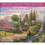 Andrews McMeel Publishing, Kinkade Collectors Edition with Scripture 2025 Wall