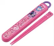 Skater chopsticks chopstick box set sliding type 16.5cm Jewelpet purple pink ABS