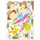 Wall Deco Sticker SCARECROWS 63-PS58162 - M
