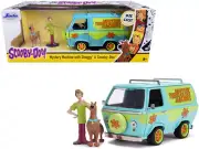 Jada 31720 The Mystery Machine with Shaggy and Scooby Figurines Scooby-Doo! 1/24