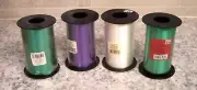 4 Rolls of Curling Ribbon 450 to 500 yds. NEW