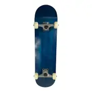 Blue Blank Skateboard Complete 8" Gravity Casted Trucks 52mm ATM Wheels Abec 7