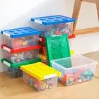 Home Decor Building Block Storage Box Plastic Stationary Holder