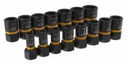 Gearwrench 84783 - Impact Extraction Socket Set 15 Piece Bolt Biter 1/4 & 3/8"