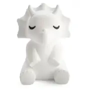 Lil Dreamers Silicone Touch Led Lamp Light Kids Room Decor White Triceratops