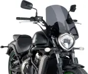 Puig Naked Touring Windscreen Dark Smoke #8164F for Kawasaki Vulcan S