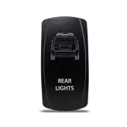 CH4X4 Rocker Switch for Jeep Patriot Rear Lights Symbol 2 - Amber LED