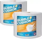 2 Pack Bubble Cushion Wrap 12" x 175 FT – Ideal for Packing & Moving