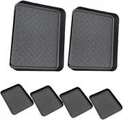 jojofuny Versatile Indoor Outdoor Boot Tray Plastic Shoe Mat Tray Sturdy Long Lasting Home Boot Trays Decorative Design