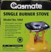 Gasmate Single Burner Stove CS1064 19cm Cooking Grid 1064