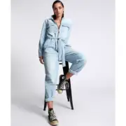 NWT - ONE TEASPOON - Claudia Overalls - Angel Blue - Size XS