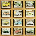 Fridge Magnet (FB6) Mini Car Cooper Moke Racing Rallying Cards - Various Models