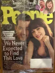 PEOPLE MAGAZINE Oct 16, 2023 TAYLOR SWIFT TRAVIS KELCE Zooey Deschanel New In Pl
