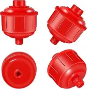 4PCS Disposable Air Water Filters, Mini Disposable Spray Gun Filter, Only Standard 1/4 Inch Threads, for Most Spray Guns and Air Tools
