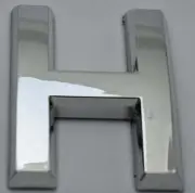 1 PCS - Apartment Number Sign/Mailbox Number Sign, Letter H 2.75 x 1.75