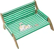 CATTO CATTO - SOFA CATTO | Kitten Hammock Led, Striped Breathable Hammock Kitten Multipurpose Comfortable Portable for Lenile Rest Multi Cats Homeholds for Indoor Living Room Bedroom and Balcony