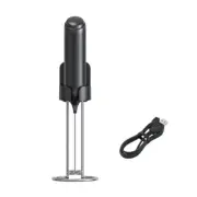 USB Electric Milk Frother Whisk Handheld Foamer Coffee Maker Egg Beater for8268