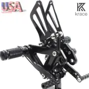 For Kawasaki 2005 2006 2007 2008 ZZR600 1999-2002 ZX6R ZX636 CNC Rearset FootPeg