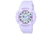 Casio Baby-G Analog Digital Pastel Meets Metallic Quartz Ba-110xpm-6a Ba110xpm-6 100m Womens Watch