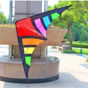New 110 Inches 2.8m Phantom Dual Line Control Stunt Kite Outdoor Fun Sports Toy
