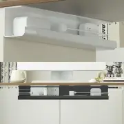 Under Desk Cable Management Tray Hide Wire Organizer Tidy Cord Line Basket Rack