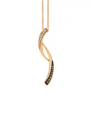 Le Vian 14K Rose Gold 0.21 ct. tw. Diamond Pendant Necklace