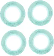 PLAFOPE 2sets Hair Extension Tape Set Blue Hair Extension Sticker Double Sided Tape for Wigs 4rolls*2