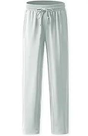 [Eleven's Kingdom] Boys Sweatpants with Straight Leg,Boy Athletic Pants Drawstring and Pockets,Open Bottom for Sports Outdoors
