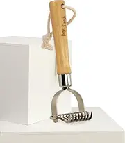 Dan & Sam Bamboo Dematting Rake - Small, Premium Pet Grooming Tool for Easy Knot Removal, Eco-Friendly Bamboo Handle, Ideal for Small Dogs & Cats, Gentle & Effective Fur Care Solution