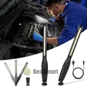 Rechargeable COB LED Work Light USB Flexible Magnetic Inspection Lamp Hand Torch