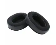 Qualified Reping Sponge Earmuffs for Universal Large Over Ear Headphone Covers Isolate Noise Covers - Black