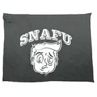Snafu Face - Novelty Tea Towel cleaning cloth Dish Kitchen Gift Gifts