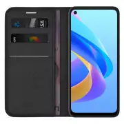 FREE EXPRESS OPPO A36 A76 A96/ Realme 9i Top Class Wallet Leather Cover Case